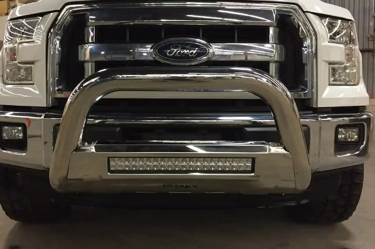 does the LED lights come with the bull bar?