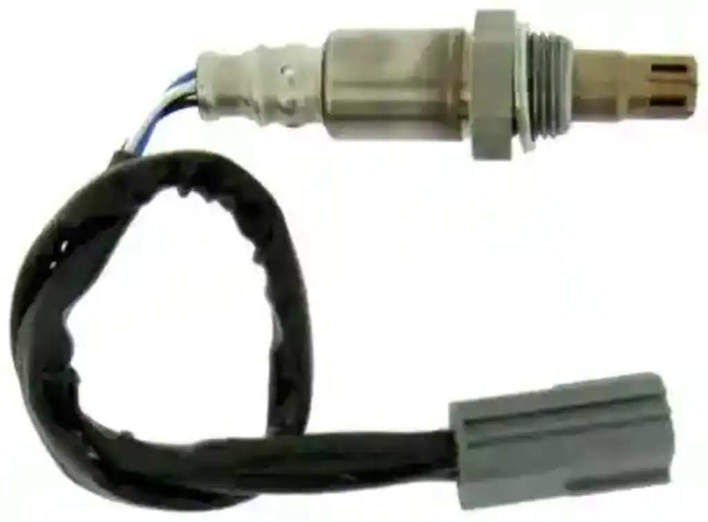 How does a wideband oxygen sensor differ from a conventional switching oxygen sensor?
