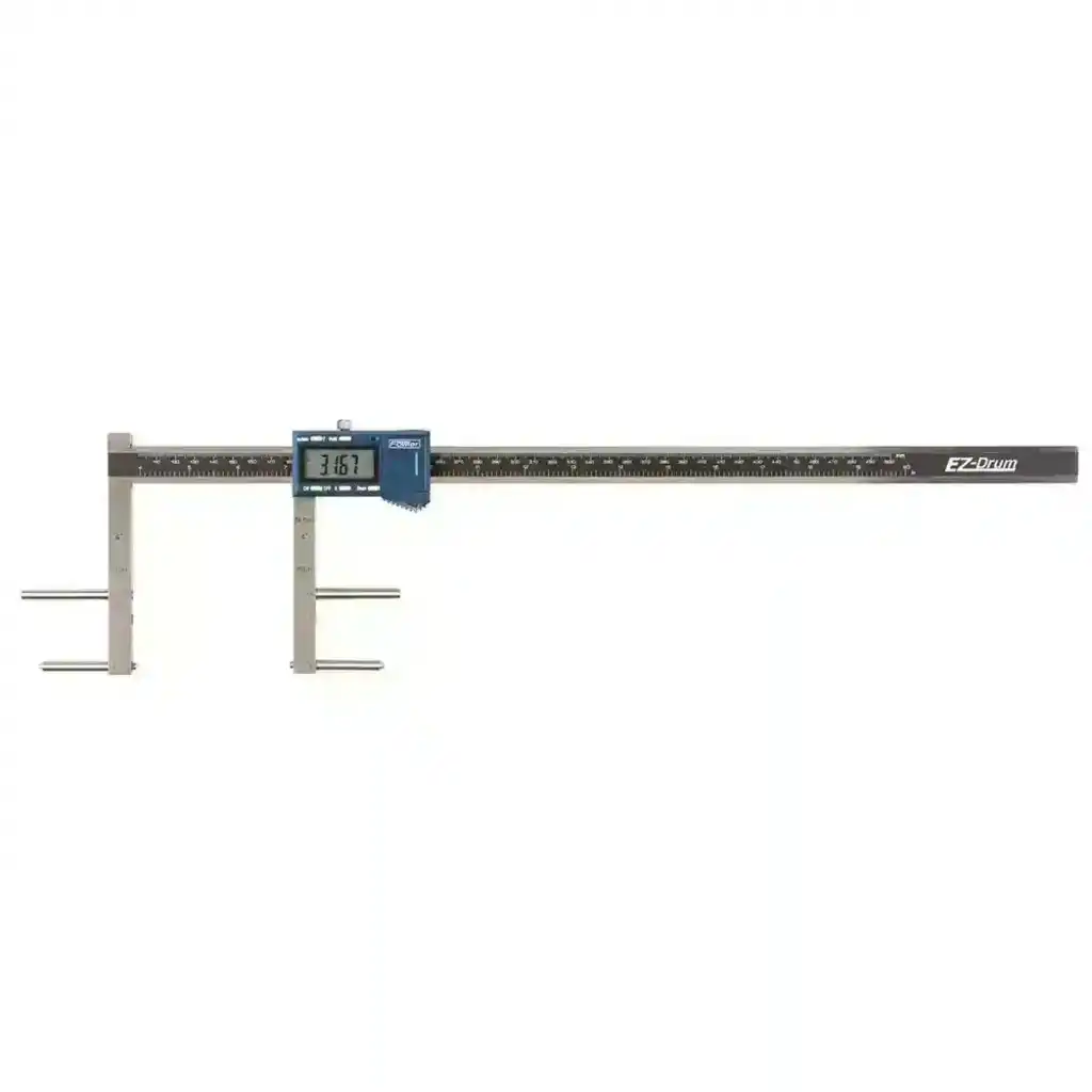 What materials is the brake drum gage made from?