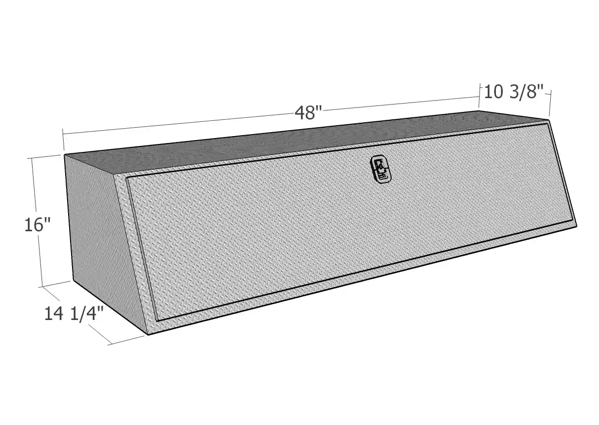 What is the width of the tool box?
