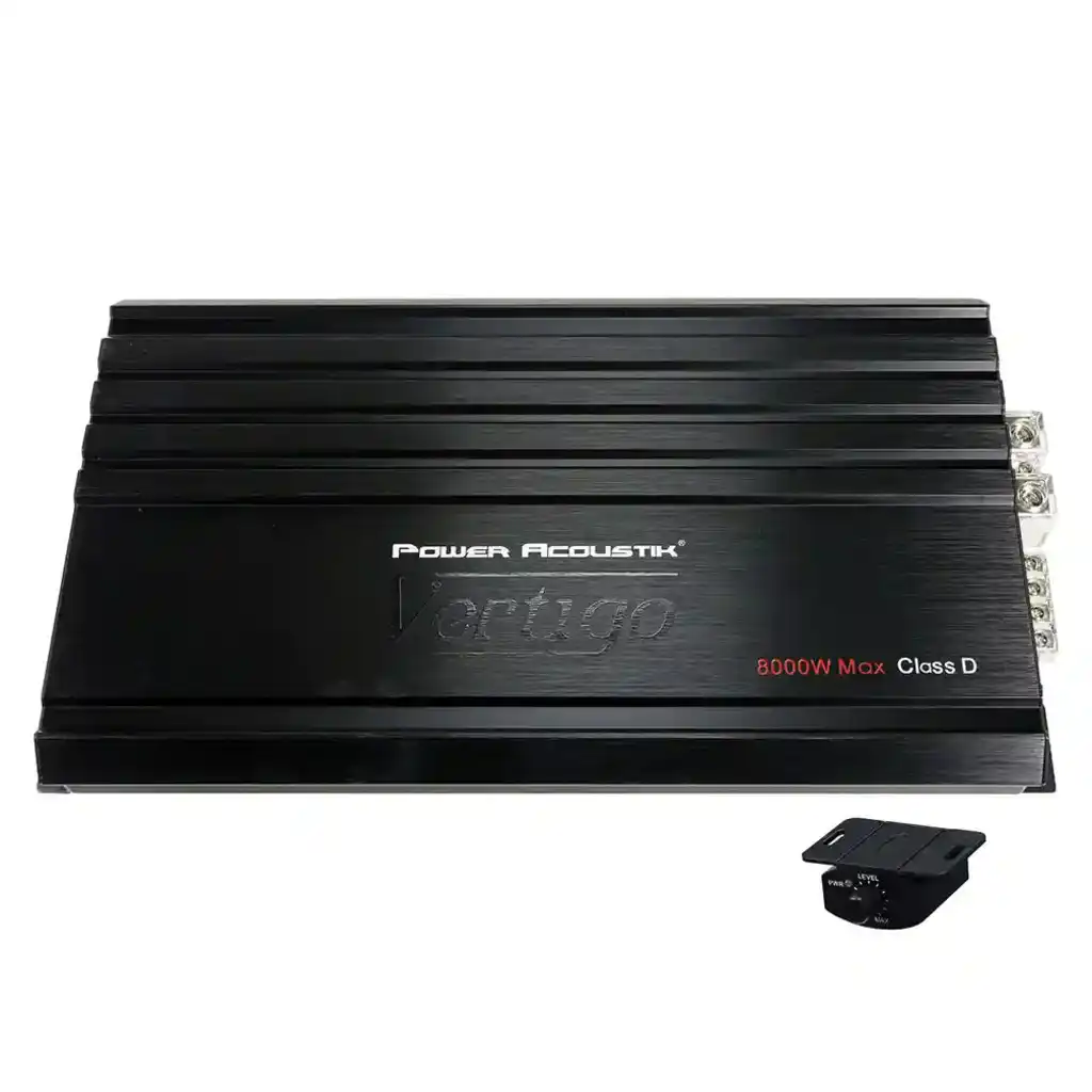 What is the maximum power output of the amplifier?