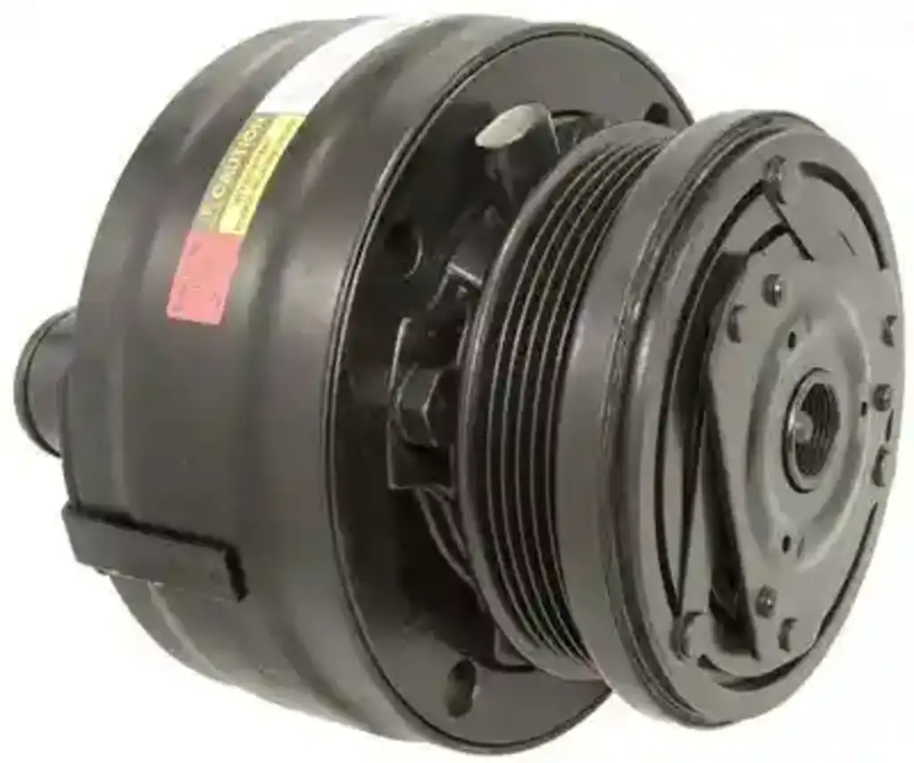 What is the height of the A/C compressor?
