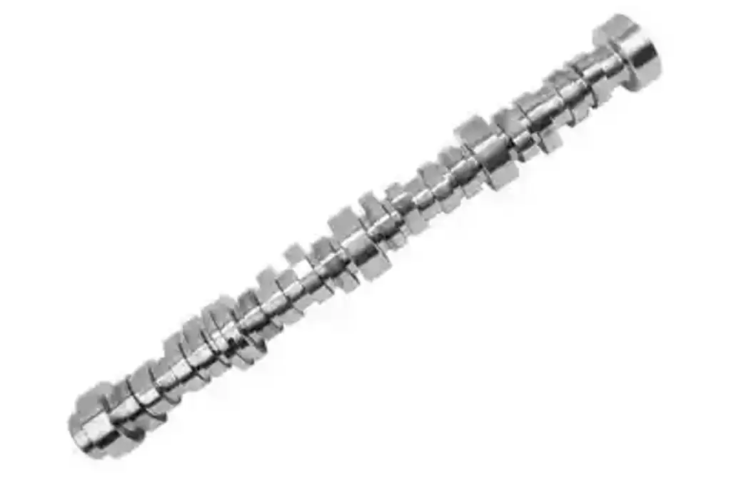 What is the primary function of the camshaft in this product?