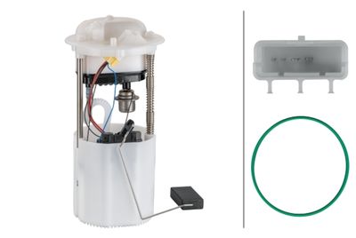 What is the flow rate of the fuel pump