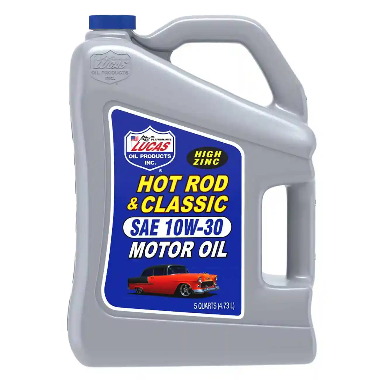 How much zinc does Lucas Hot Rod oil have in it?