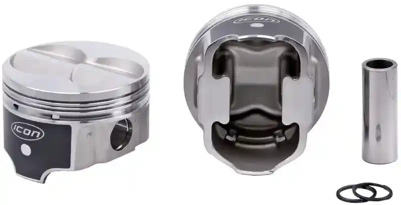 What is the primary benefit of using this piston set in a vehicle?