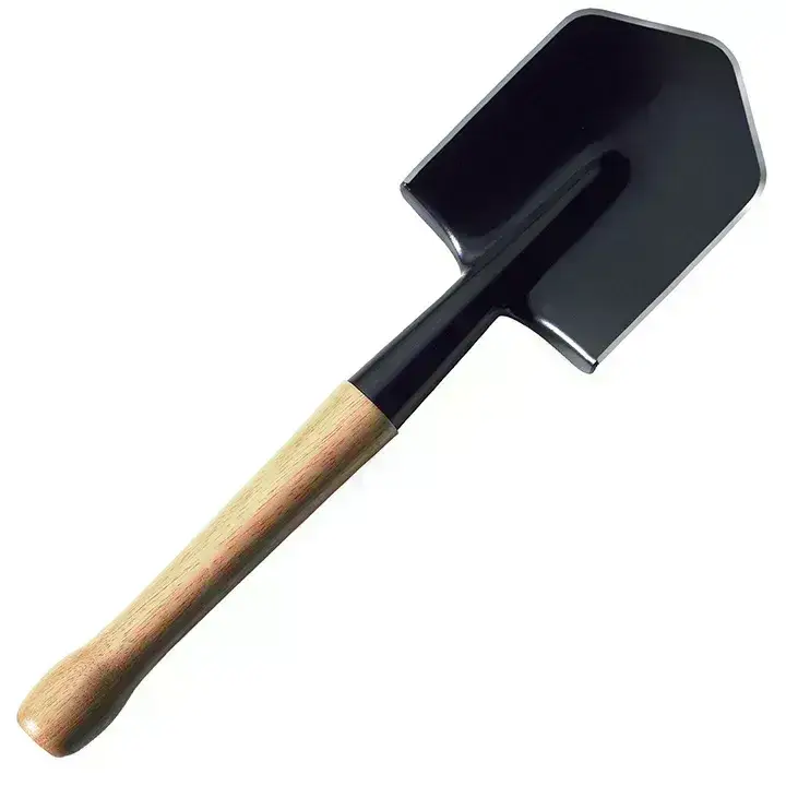 What makes this shovel ideal for replacing old components?