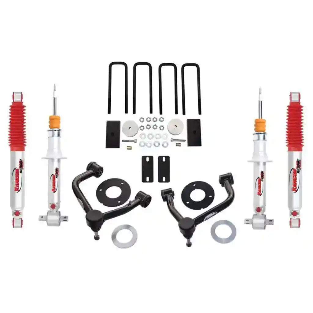 What is the width of the suspension lift kit?