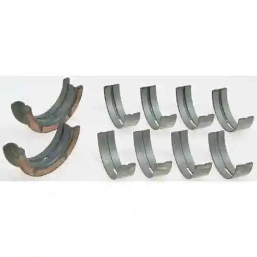 What kind of design does the main bearing set feature?