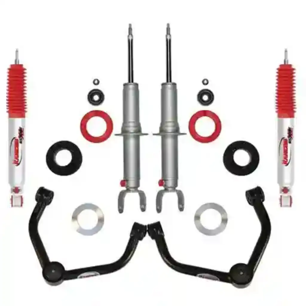 What are the dimensions of the suspension lift kit?