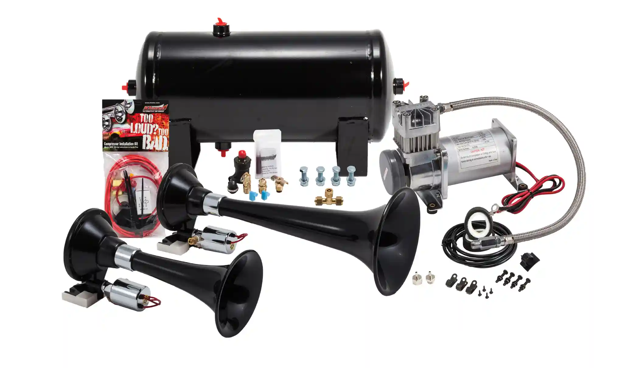 How does the horn benefit the vehicle's performance?