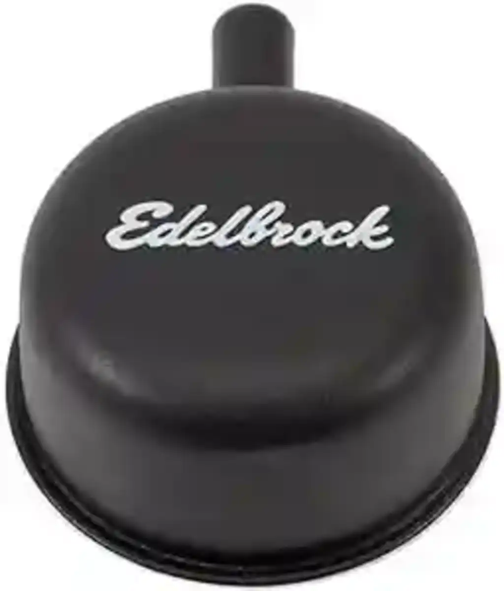 What is the design style of the breather cap?