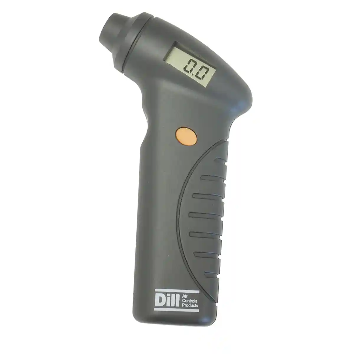 How do you read a digital tire gauge?