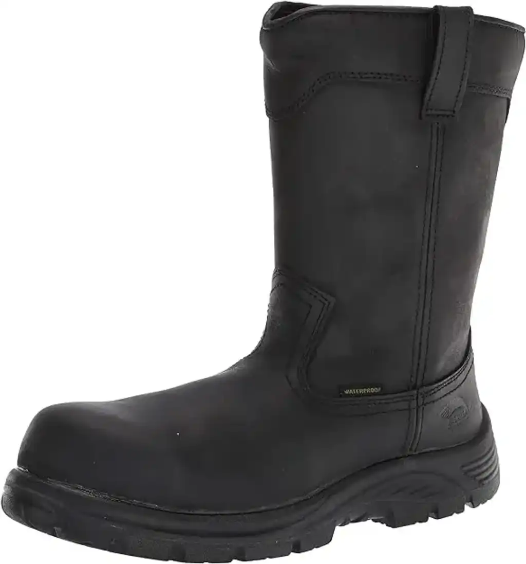 A7223-9M Avenger Work Boots - Framer Series - Men's High-Top Boot - Composite Toe - IC|EH|SR|PR - Black/Black - Size: 9M Questions & Answers