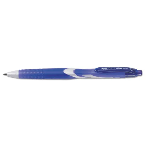 VICUNA ADVANCED INK RETRACTABLE BALLPOINT PEN, 0.7MM, BLUE INK/BARREL, DOZEN Questions & Answers