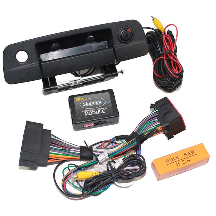 Can the Crux Rear-View & VIM Integration system add a Front Camera?