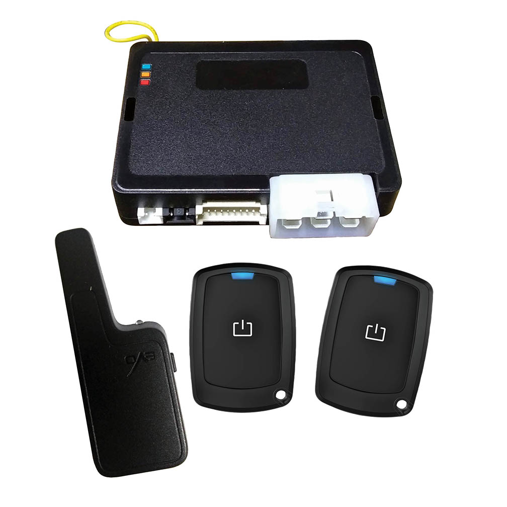 How does the compatibility with both high-current and low-current ignition vehicles benefit the user?