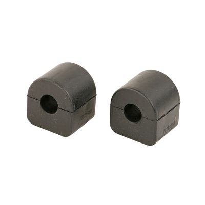 What are Moog sway bar bushings made of?