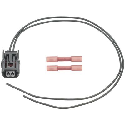 What is the function of the vapor canister purge solenoid connector?