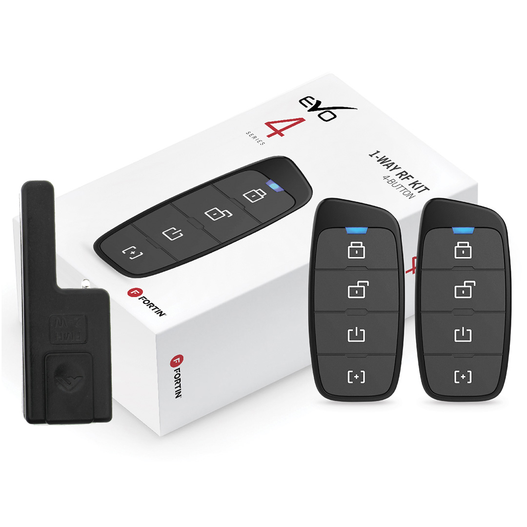 RFK441 Fortin 1-way RF Kit with (2) 4-Button Remotes Questions & Answers