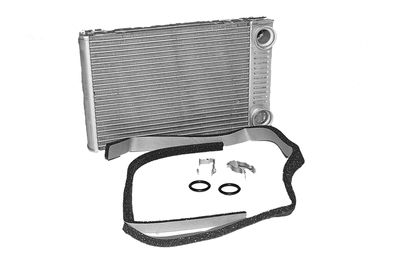 What is the height of the heater core?
