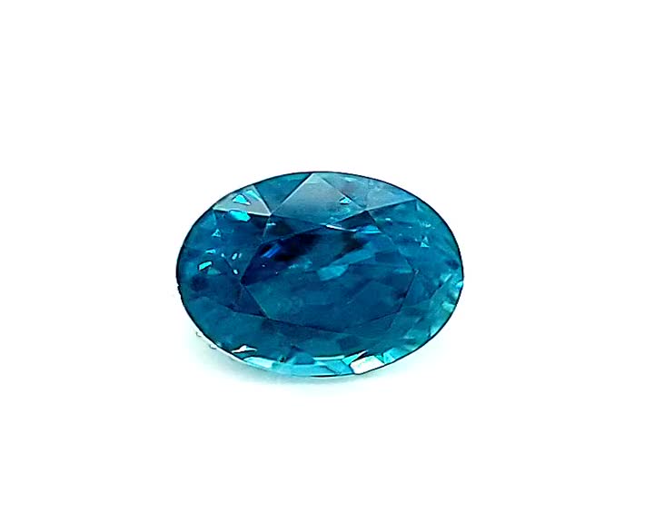Oval Shape 5.26 carats, Blue Zircon Loose Gem, 9.3 x 8.2 x 6.99 Questions & Answers