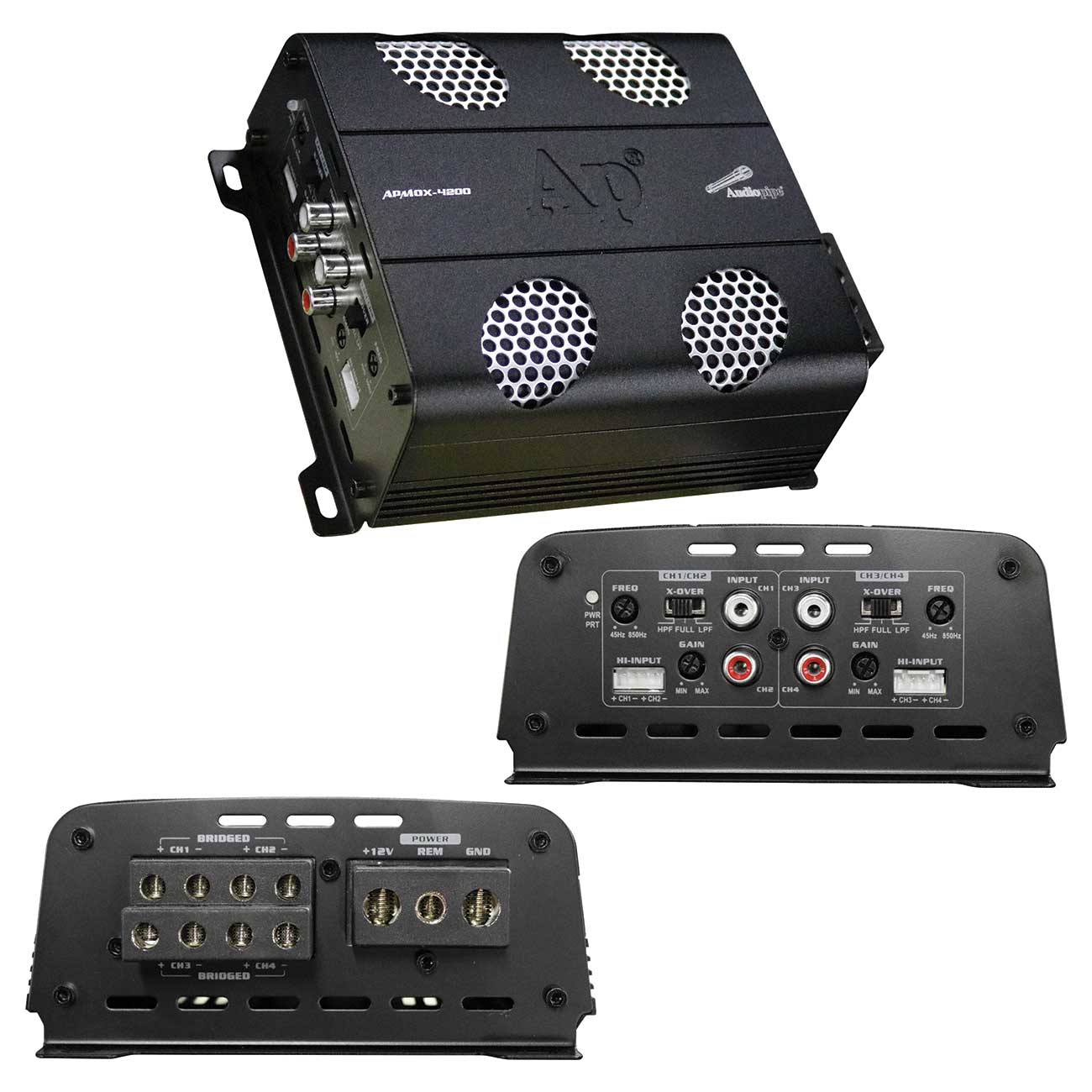 APMOX4200 Audiopipe 4 Channel Motorcycle Amplifier 1220W RMS Questions & Answers