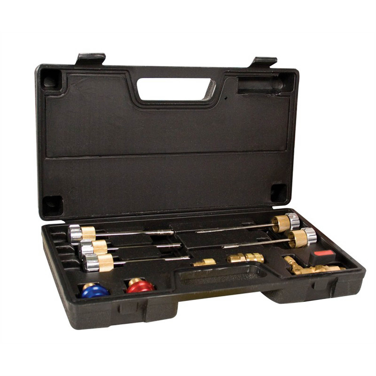 How do you use a valve stem core remover?
