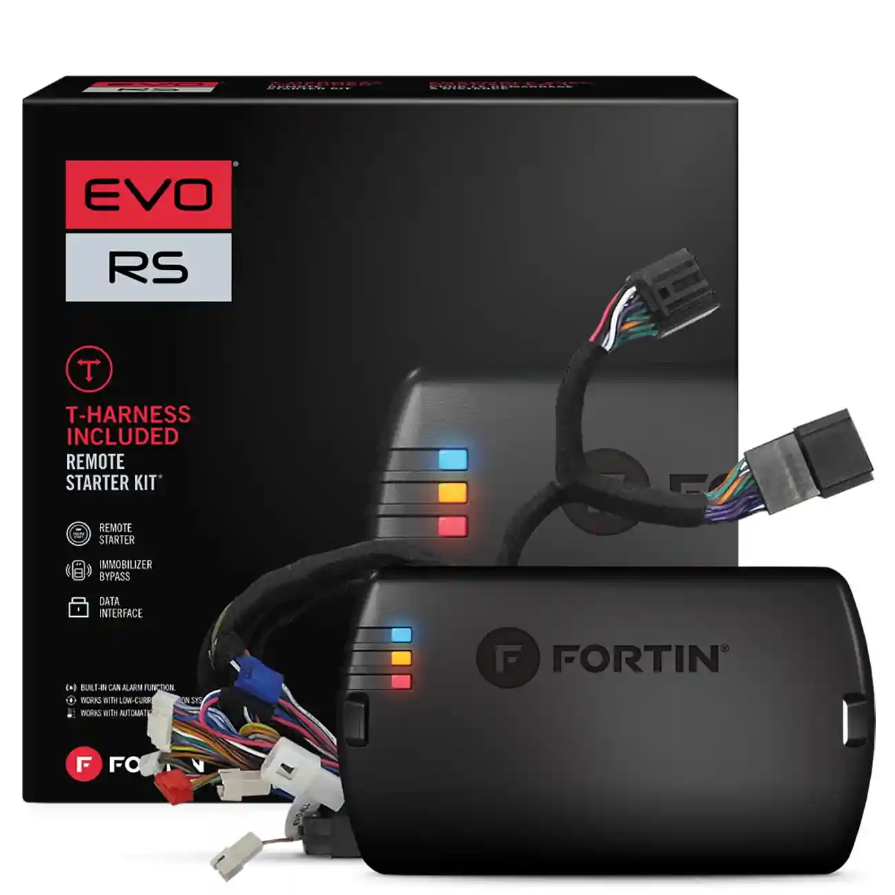 How does this remote start module and T-harness enhance vehicle functionality?
