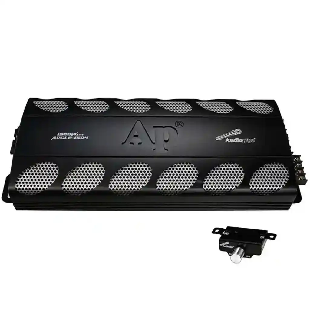How do I set my 4 channel amp gain?