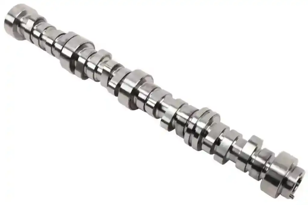 Where on different types of engines can the camshaft be located?