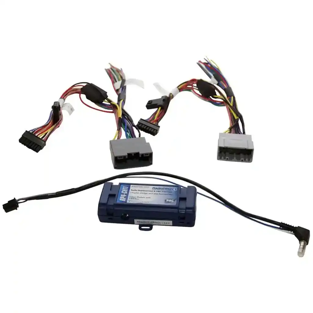 RP4CH11 PAC Radio Replacement Interface for ’04-’18 Chrysler/Dodge/Jeep Vehicles with CAN bus Questions & Answers