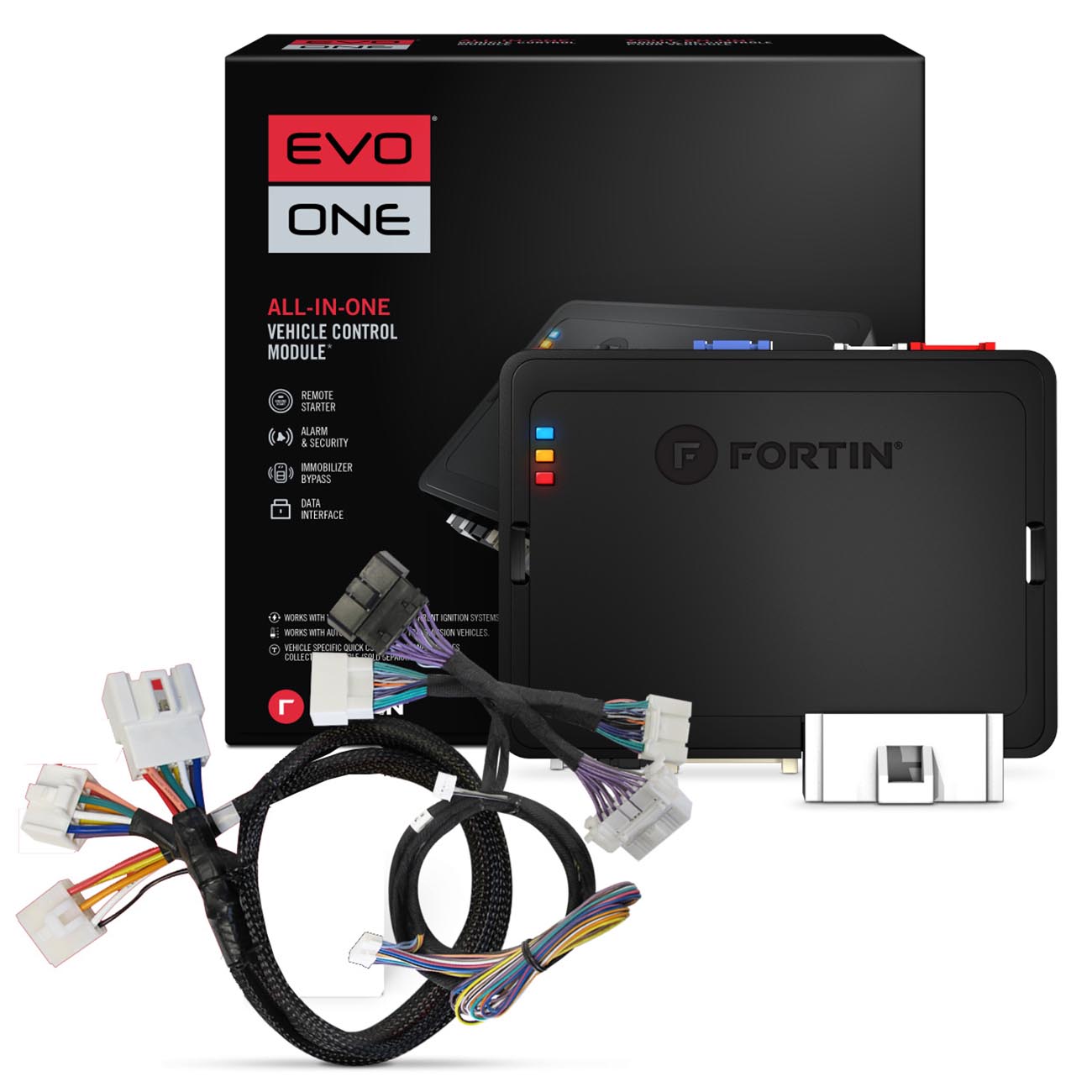 EVOONETOY4 FORTIN EVOâ€ONE AND INCLUDES Tâ€Harness for select Toyota 2011-2019 Questions & Answers