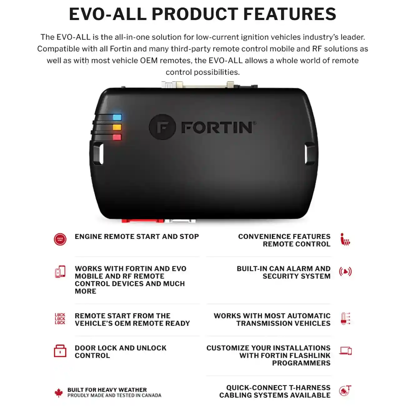 EVOALL Fortin Universal All-In-One Data Bypass and Interface Module Questions & Answers