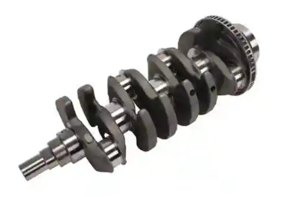 What type of vehicle component is this engine crankshaft?
