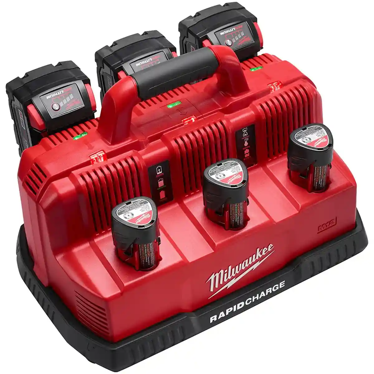 M12/M18 12/18V 6-PORT RAPID BATT CHARGER ONLY Questions & Answers