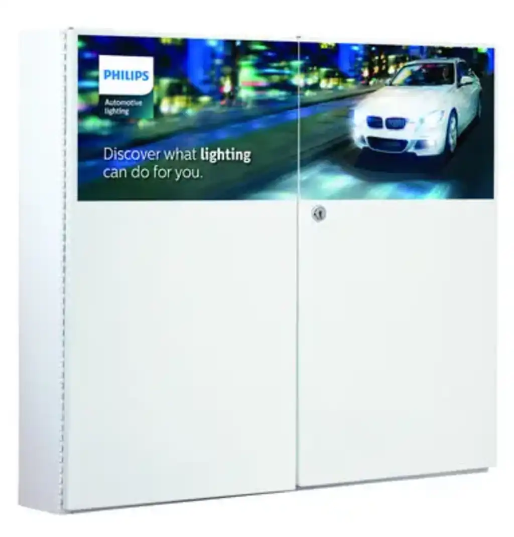 What is the width of the display cabinet?