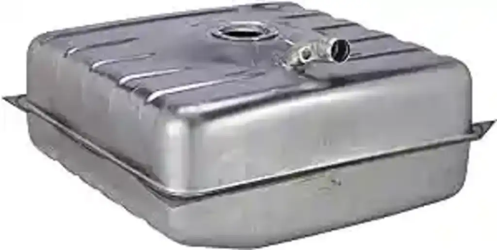 What are the dimensions of the spectra GM14C gas tank?