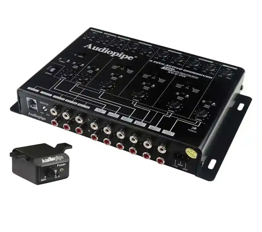 XV6V15 Audiopipe 6 Way Crossover 8 ch. Input 12 ch. Output Questions & Answers