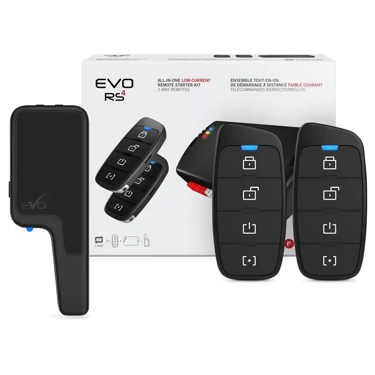 EVOALL442 Fortin EVO-ALL Digital & Low Current Remote Starter with Two 2-Way 4-Button Remotes Questions & Answers