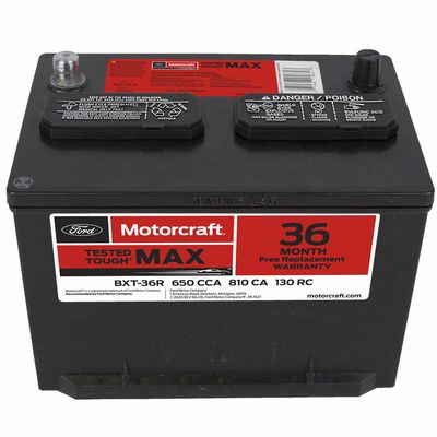 Motorcraft BXT-36-R Vehicle Battery Questions & Answers
