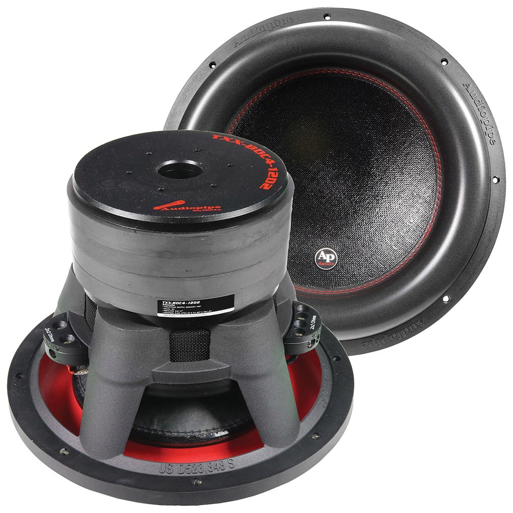 TXXBDC412D2 Audiopipe 12" Woofer 2200 Watts Dual 2 ohm VC Questions & Answers