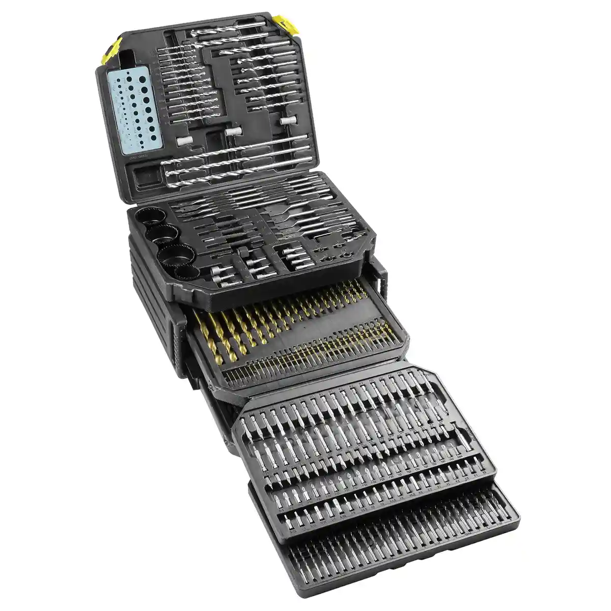 How easy is it to install the drill bit set?