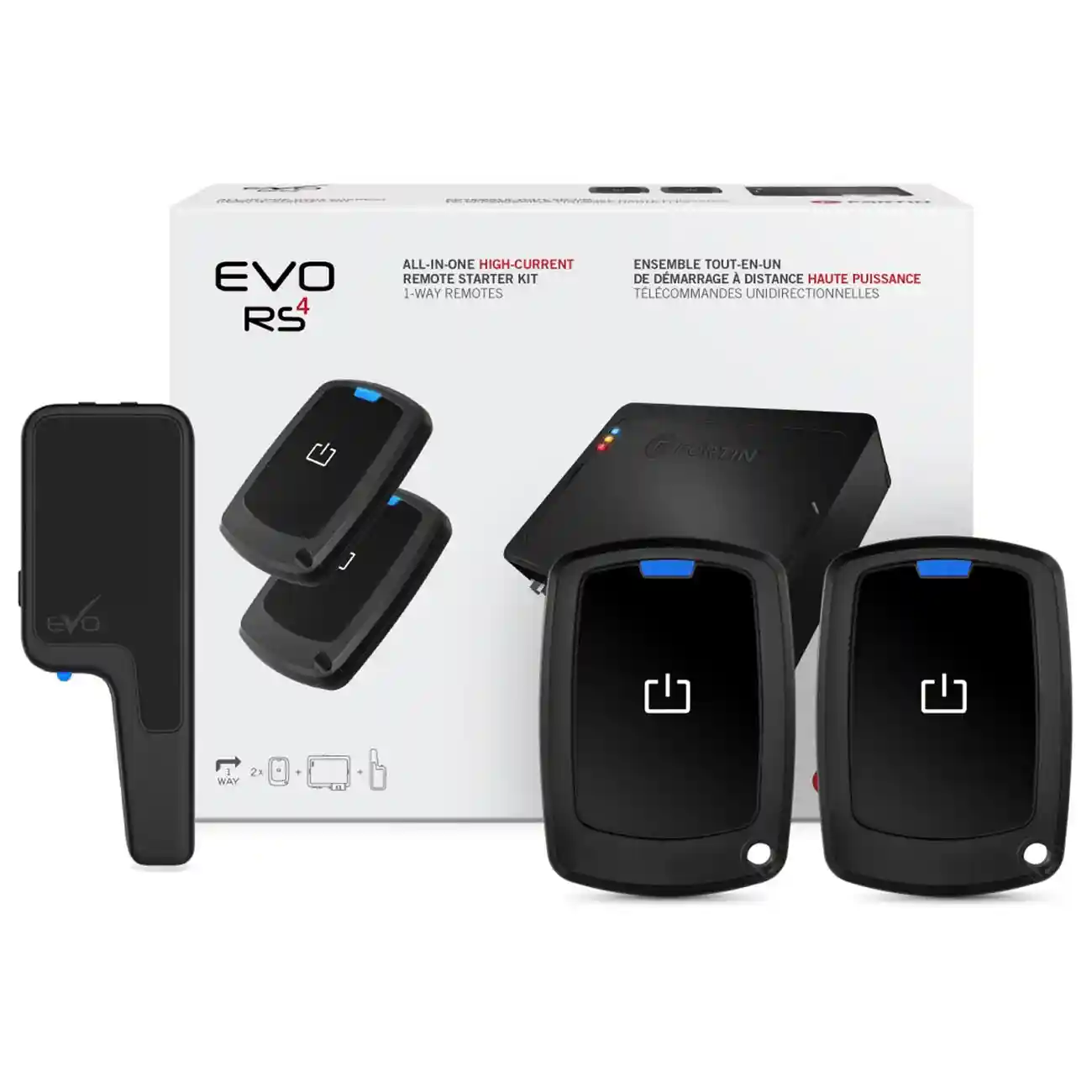 What is the part number of the remote starter?