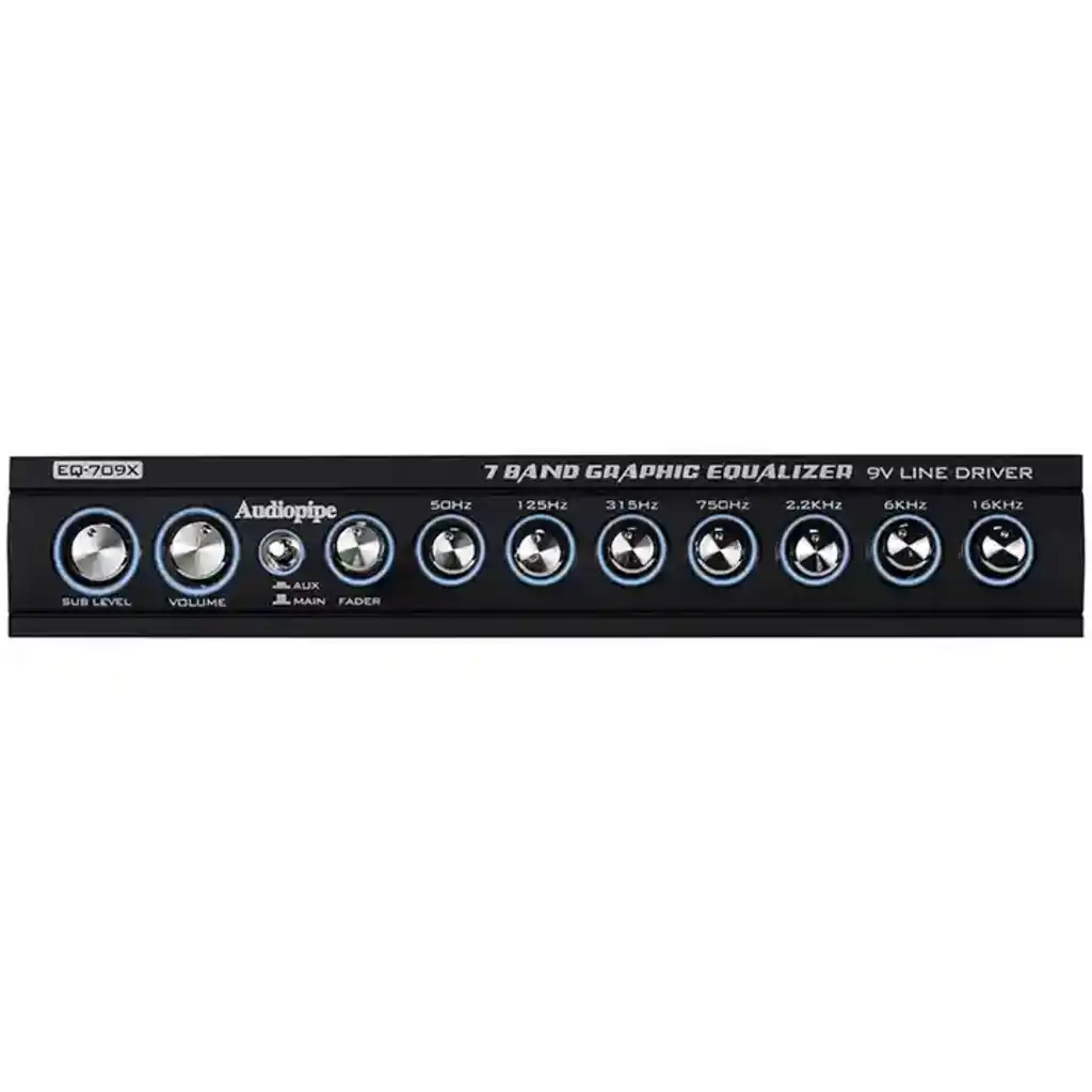 How do I connect my head unit to my equalizer?