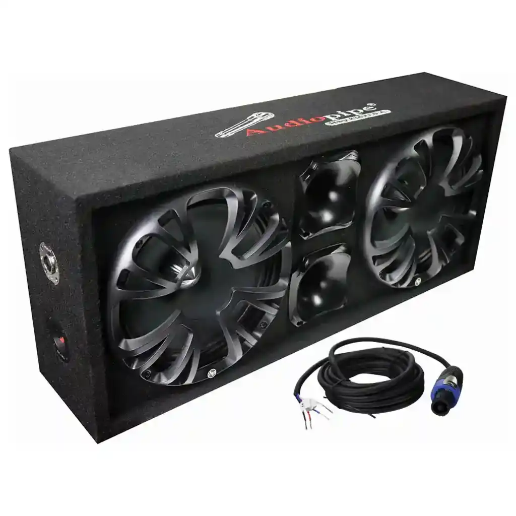 What is the maximum power handling of the enclosure?