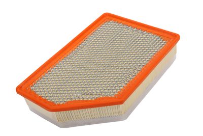 How does the air filter enhance engine performance?