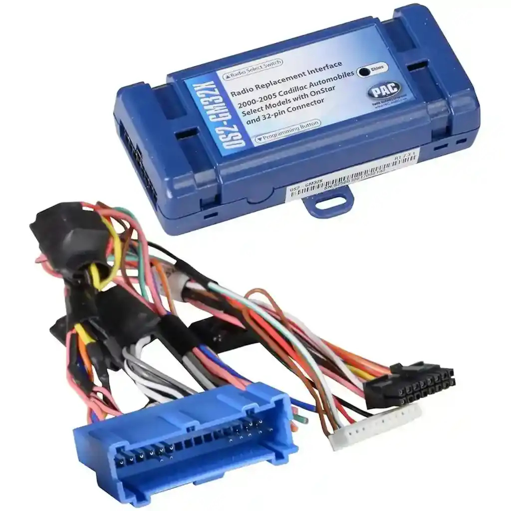 What is the width of the radio replacement interface?