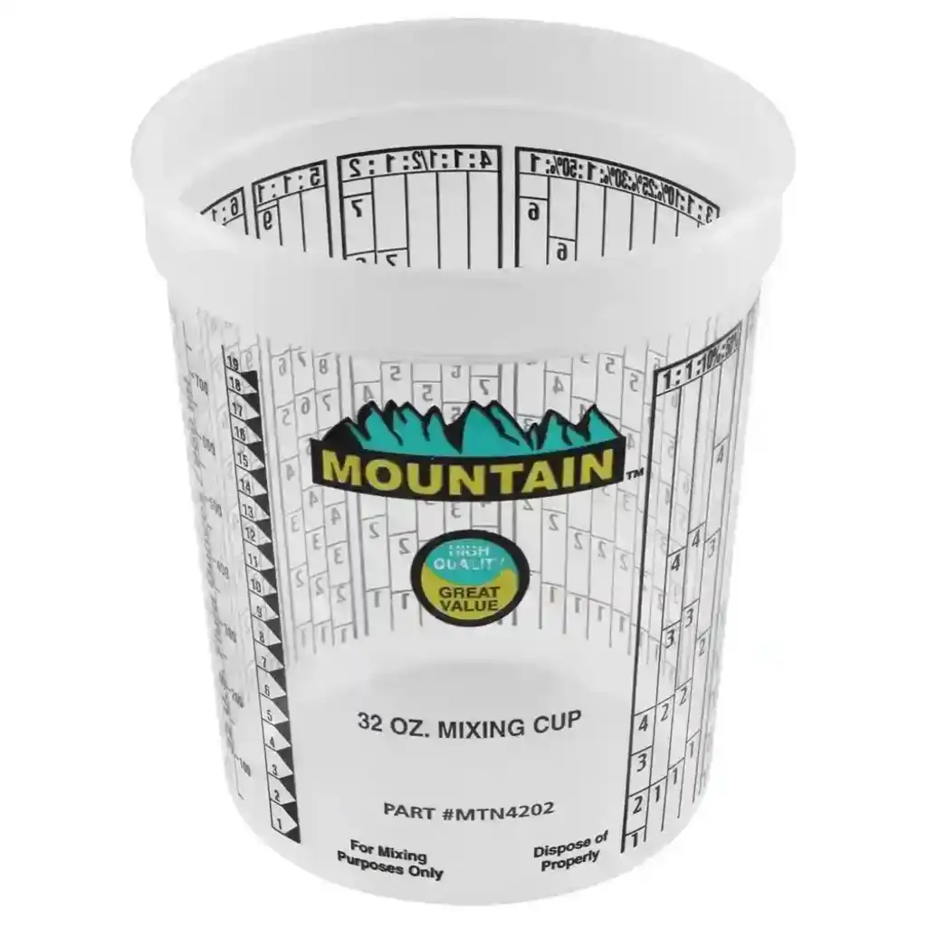 Are paint mixing cups reusable?