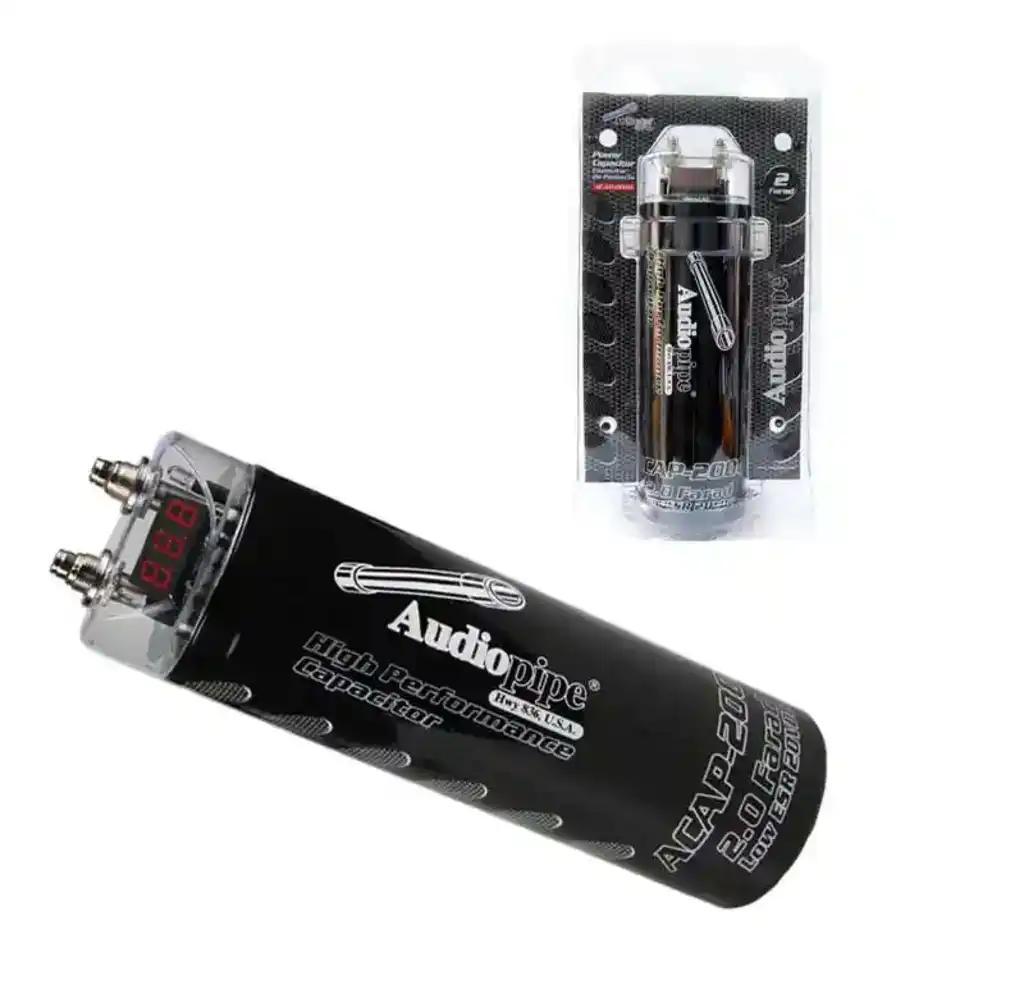 ACAP2000 Audiopipe 2.0 Farad Power Capacitor Questions & Answers